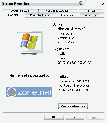     Windows XP
