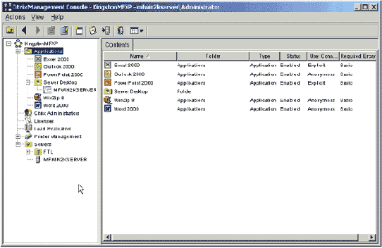 Руководство администратора Citrix MetaFrame Feature Release 2