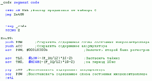 Язык программирования ассемблер всегда включает