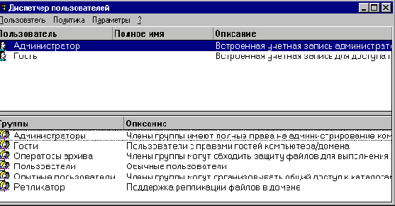   Windows NT
