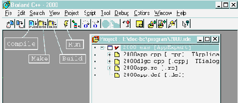 Borland C++ 5  
