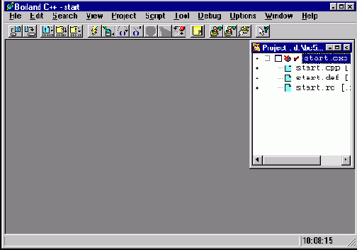 Программирование на С++ с помощью компилятора Borland C++ 5.02 и библиотеки OWL 5.00