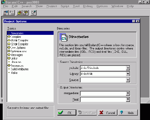 Программирование на С++ с помощью компилятора Borland C++ 5.02 и библиотеки OWL 5.00