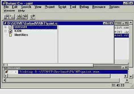 Программирование на С++ с помощью компилятора Borland C++ 5.02 и библиотеки OWL 5.00