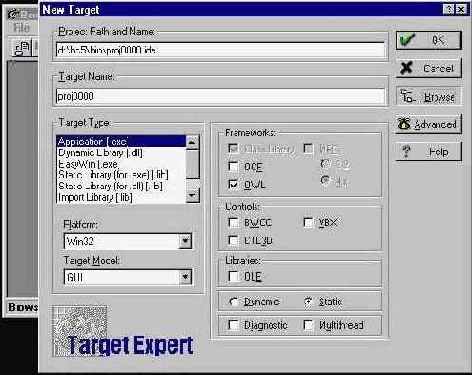 Программирование на С++ с помощью компилятора Borland C++ 5.02 и библиотеки OWL 5.00