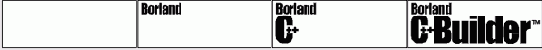   C++ Builder
