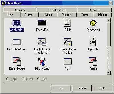 C++    ++ Builder 5
