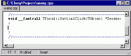 Borland C++ Builder