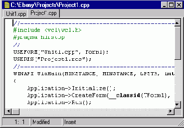 Borland C++ Builder